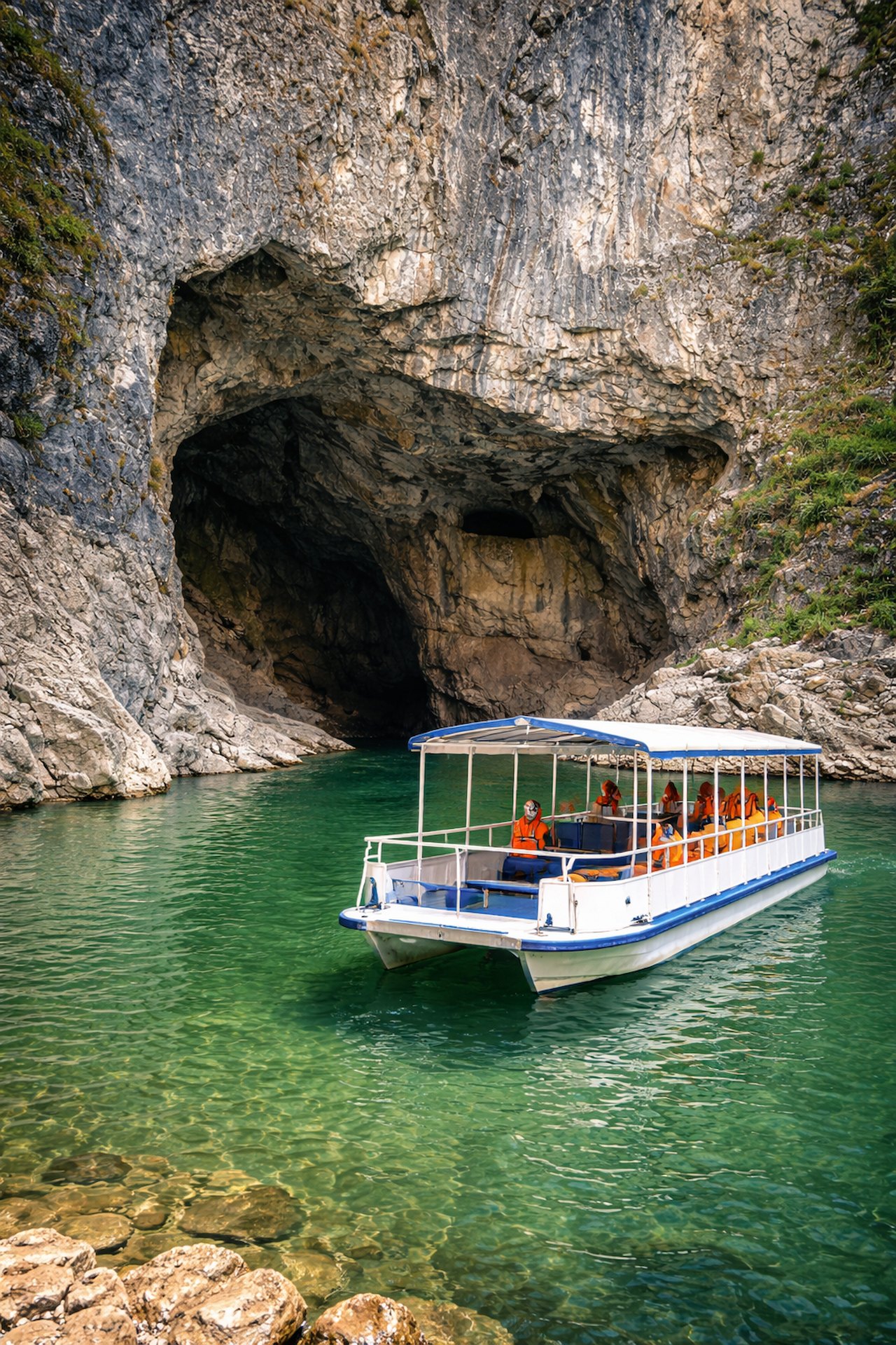 Vožnja čamcem kroz kanjon Uvac i obilazak Ledene pećine